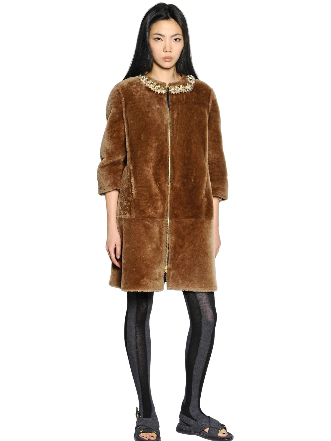 marni shearling jacket