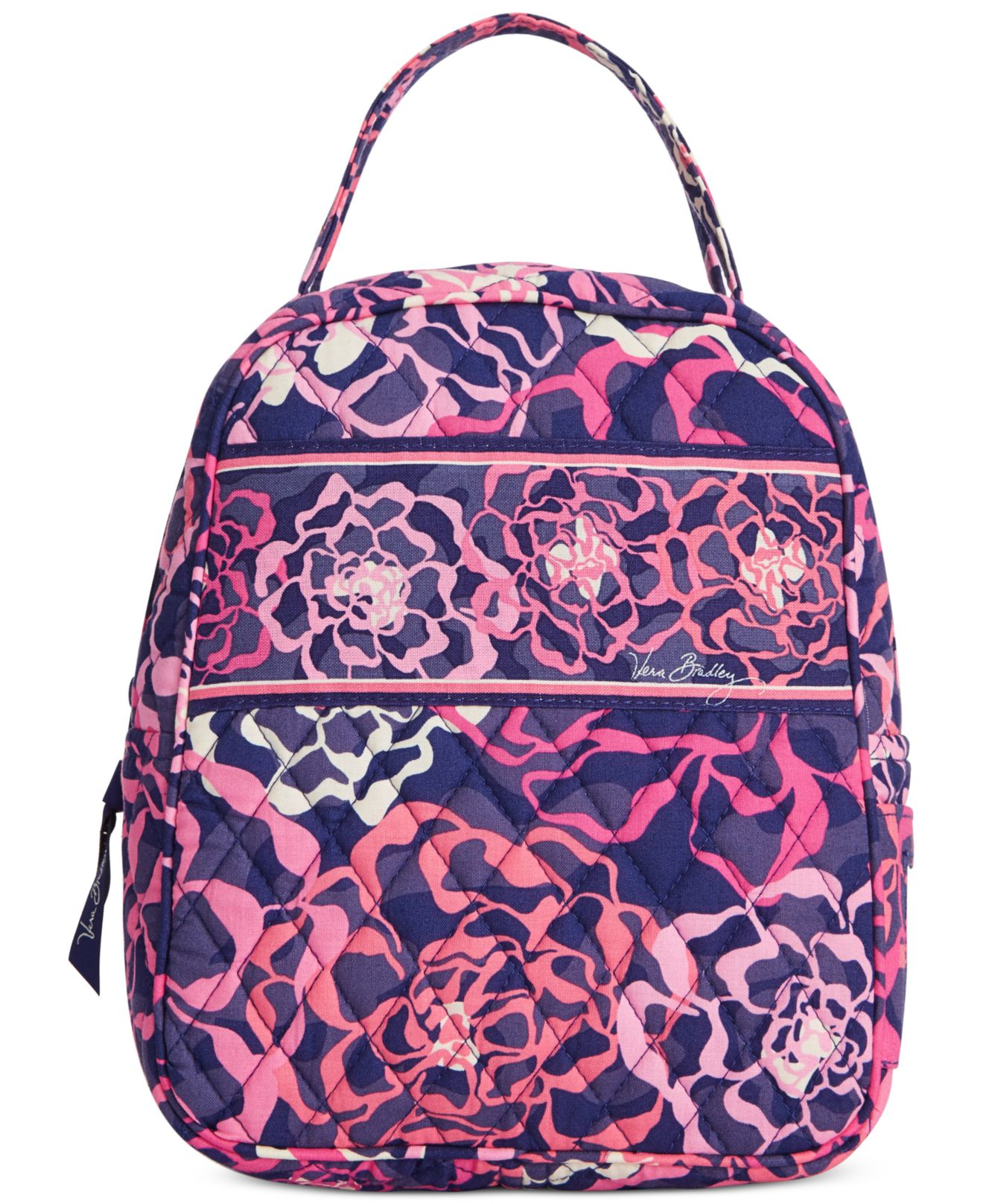 vera bradley lunch box pink