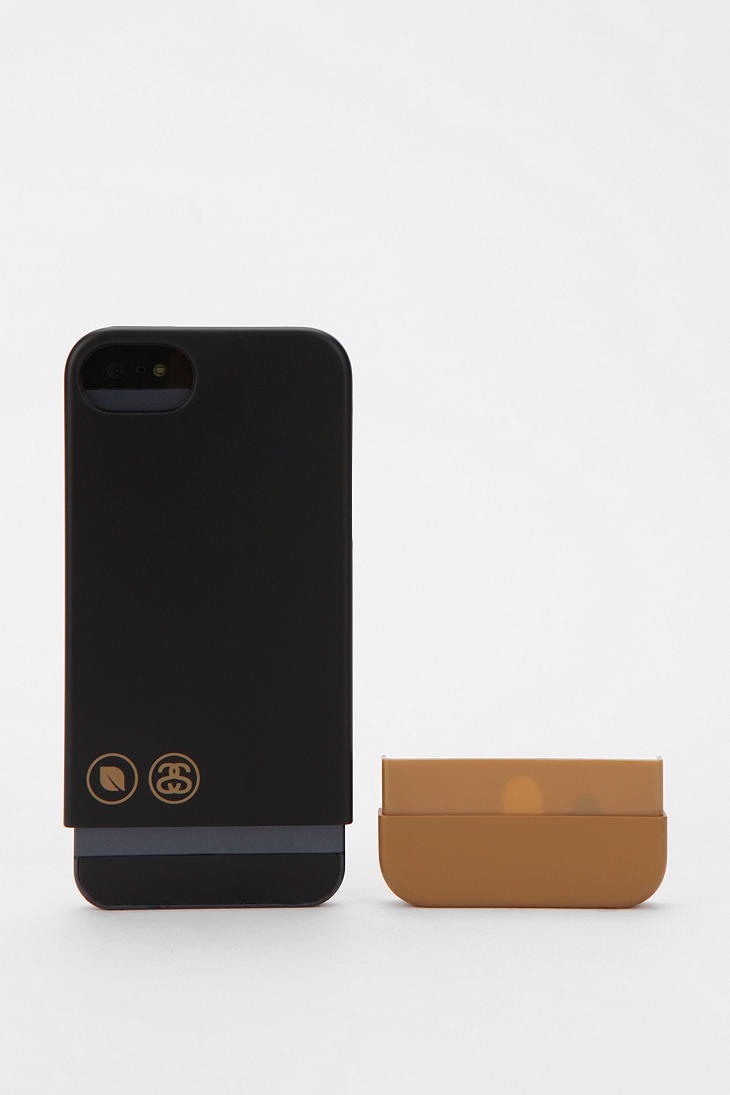 Stussy X Incase Iphone 55s Slider Case In Black For Men Lyst