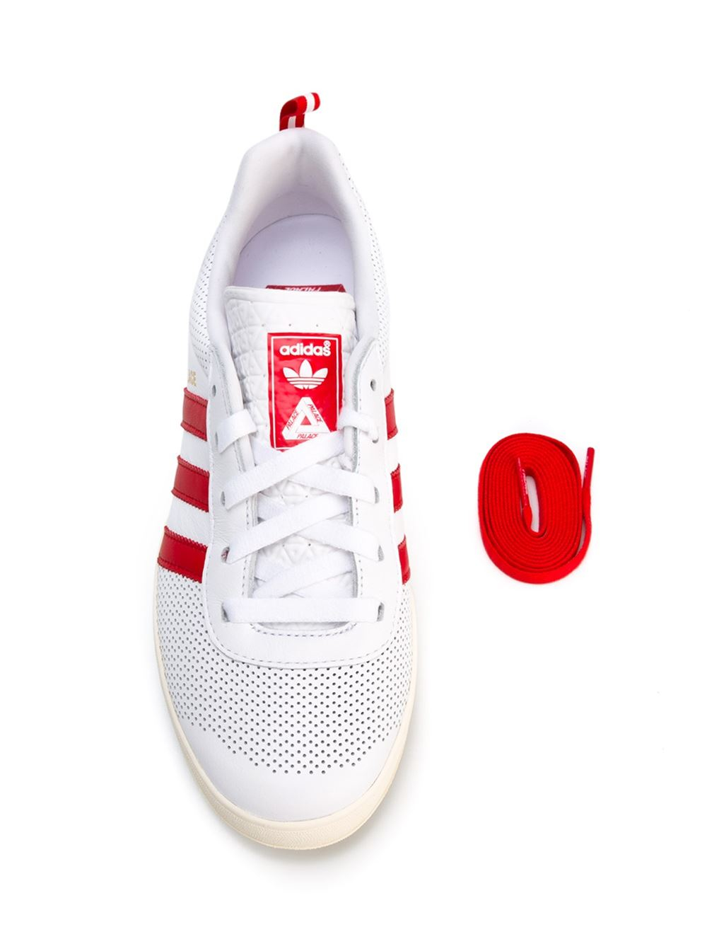 adidas palace pro white red