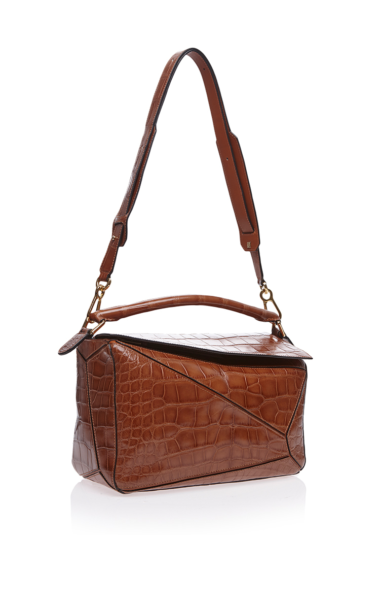 tan croc bag