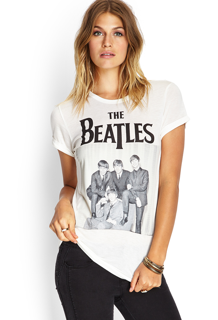 forever 21 band tees