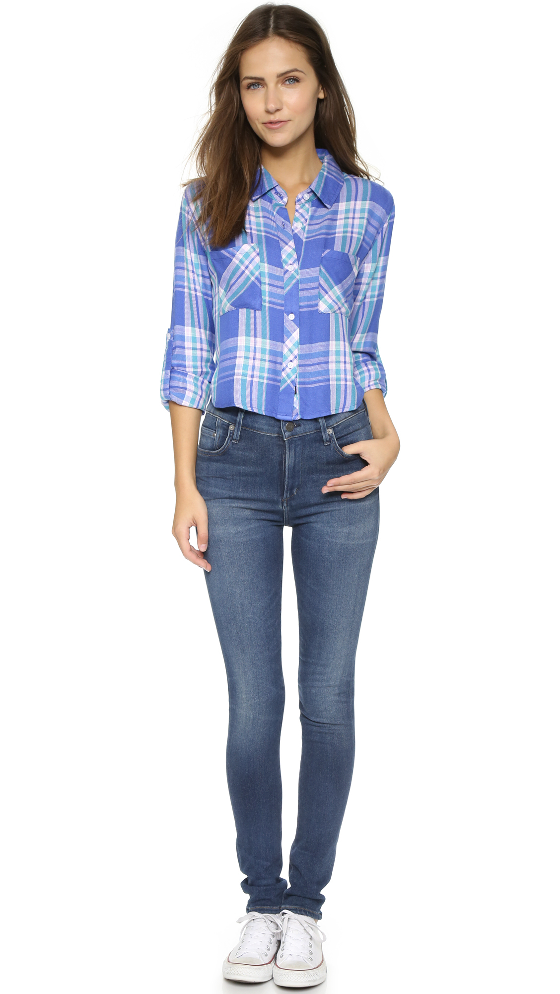 white red and black t shirt