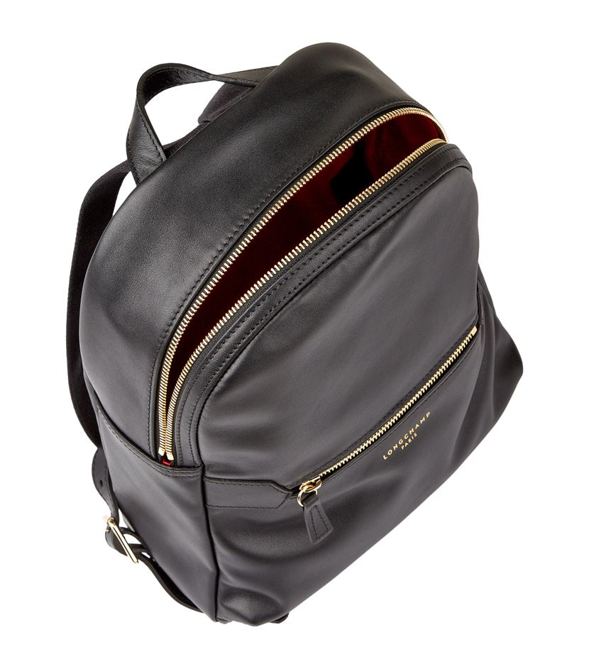 longchamp xs leather backpack