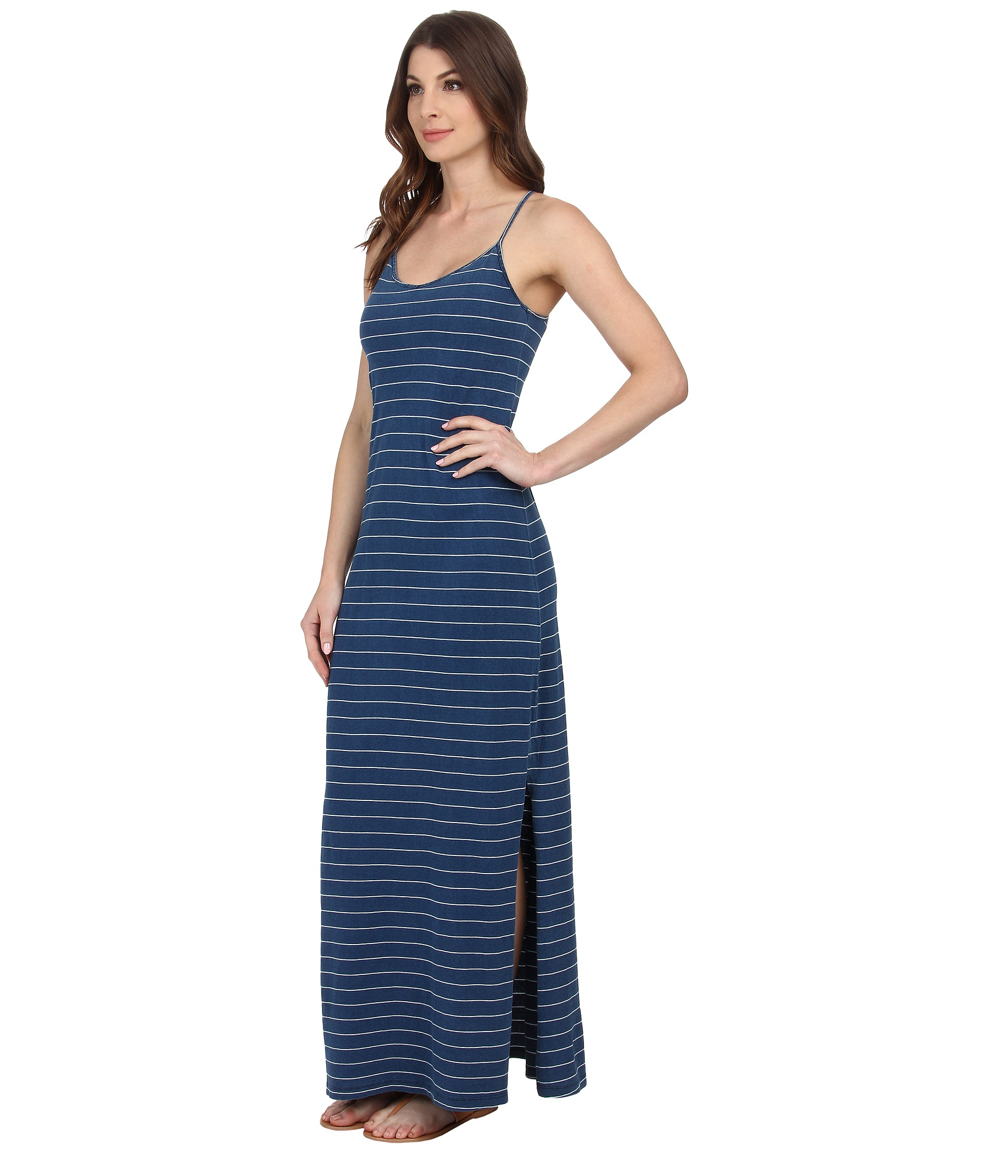 Tommy Bahama Larch Stripe Maxi Dress in Dark Indigo (Blue) - Lyst