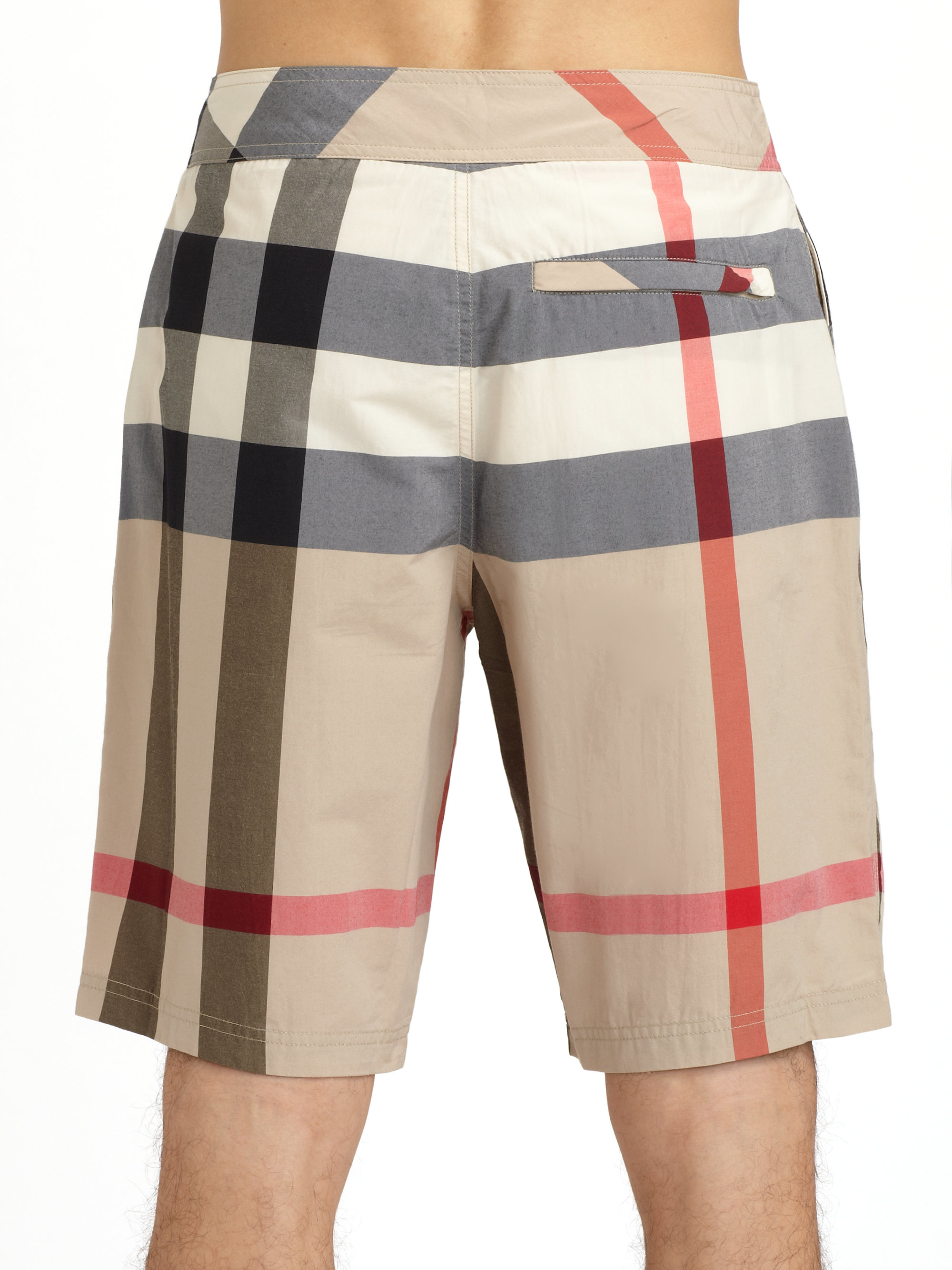 Burberry Check Swim Shorts Outlet, SAVE 53%.