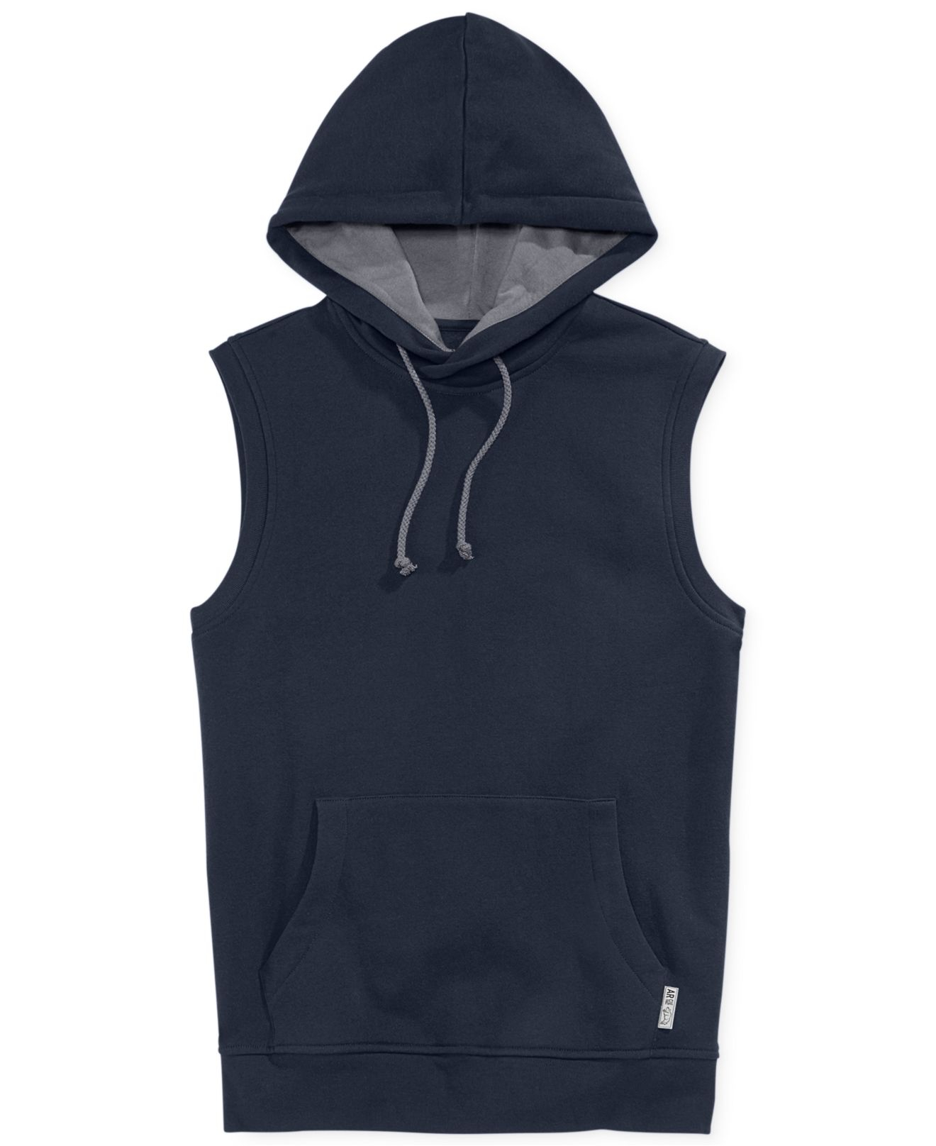 American rag Sleeveless Pullover Hoodie in Blue for Men Lyst