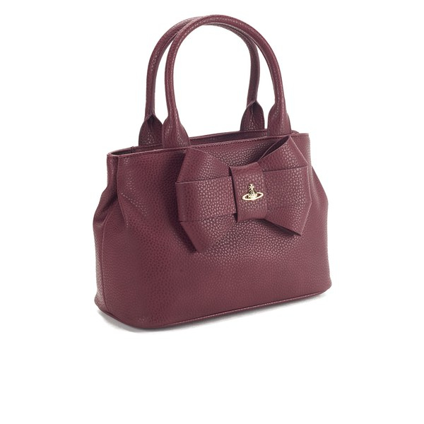 vivienne westwood burgundy bag
