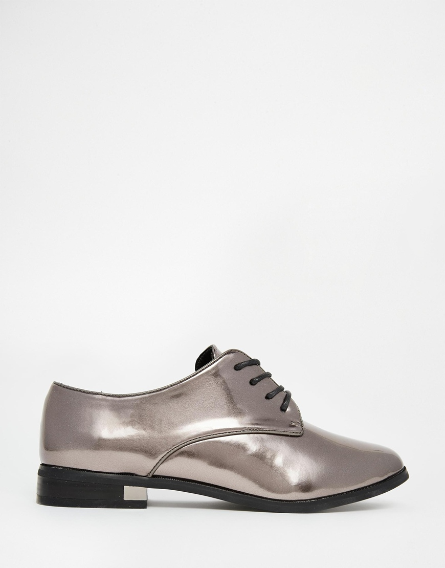 pewter brogues