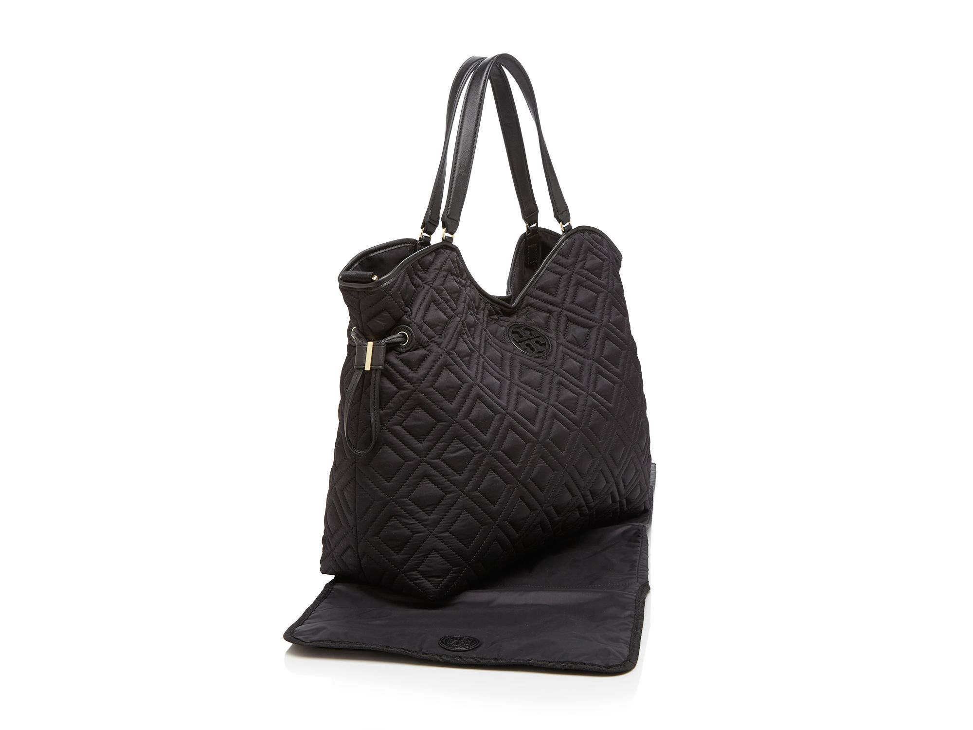 tory burch quilted diaper bag