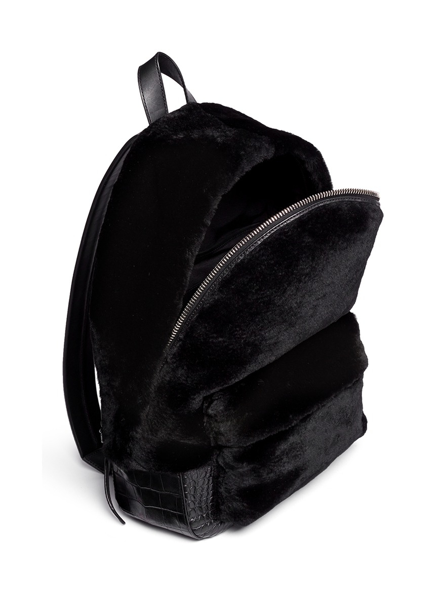 fur bookbag