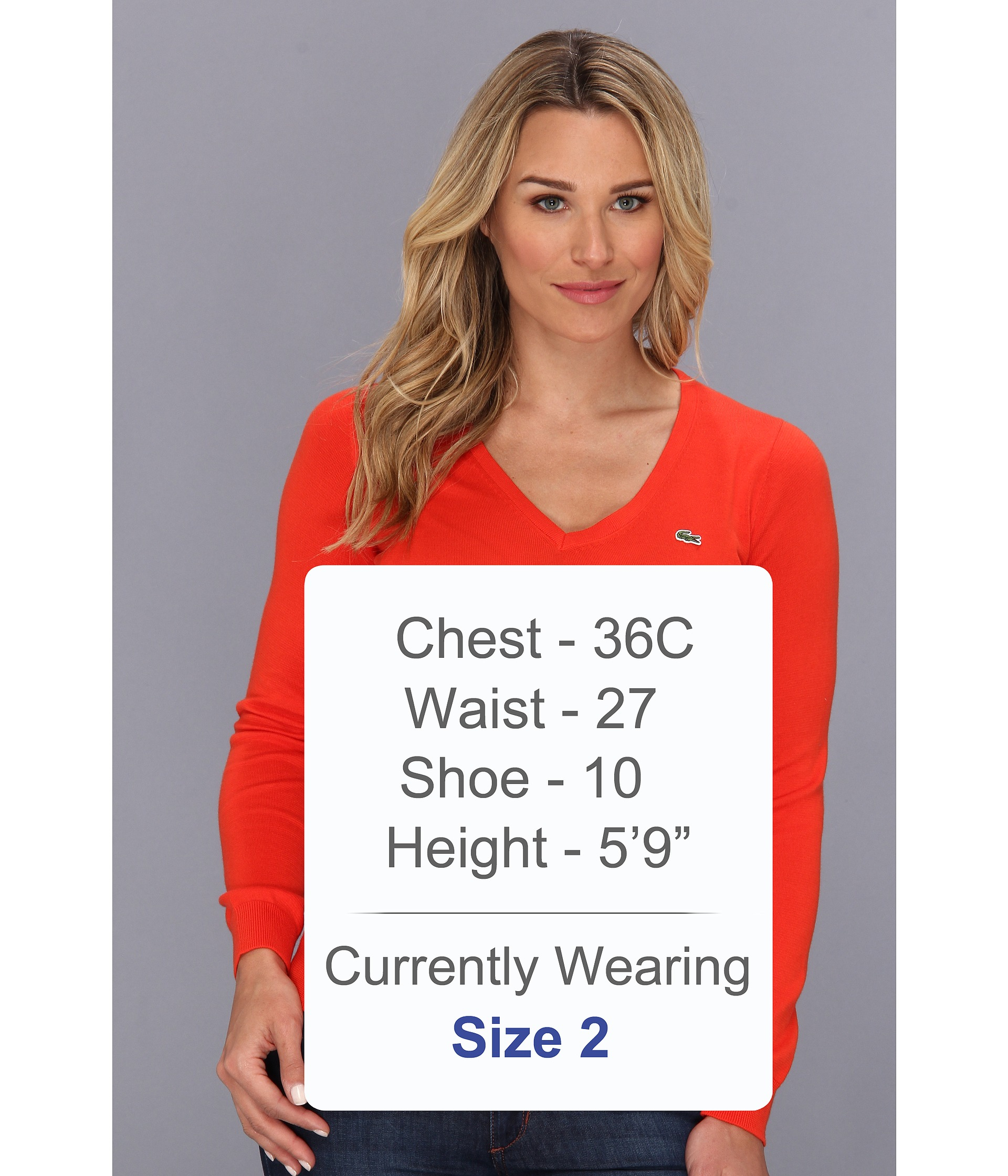 lacoste v neck sweater women's