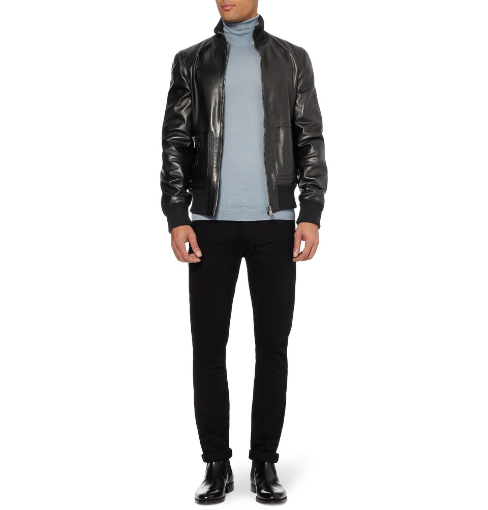 Gucci Leather Jacket in Black for Men - Lyst (960 x 1002 Pixel)