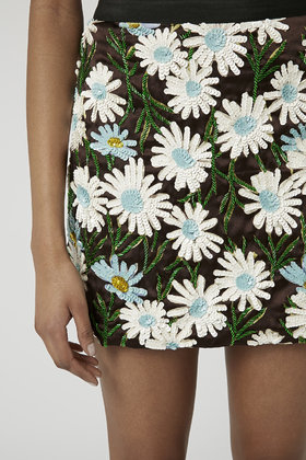 topshop daisy skirt
