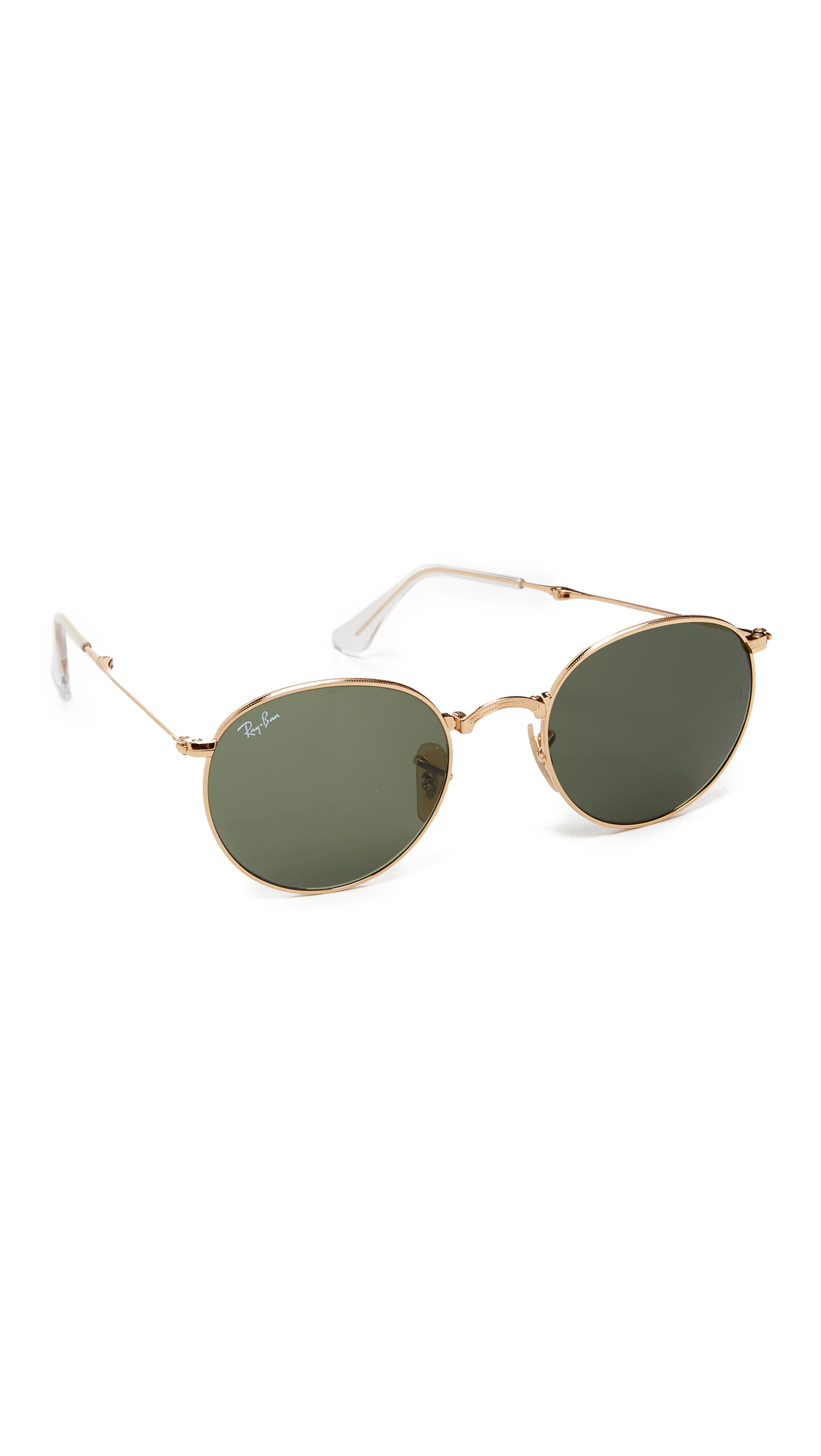 Lyst - Ray-Ban Icons Round Sunglasses in Green