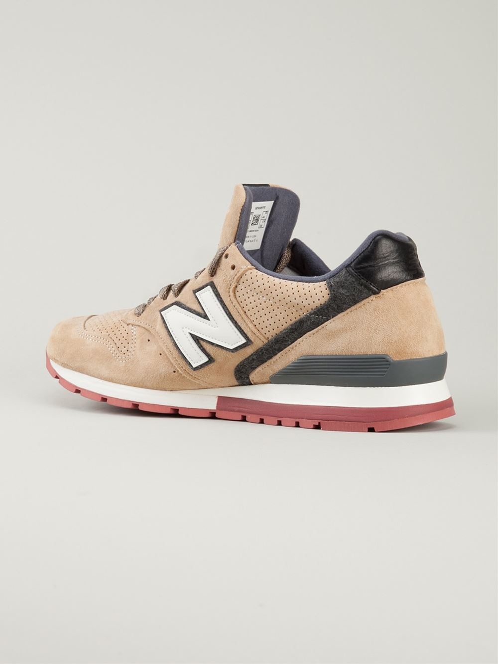 New Balance '996 Pr' Classic Trainers in Brown for Men | Lyst