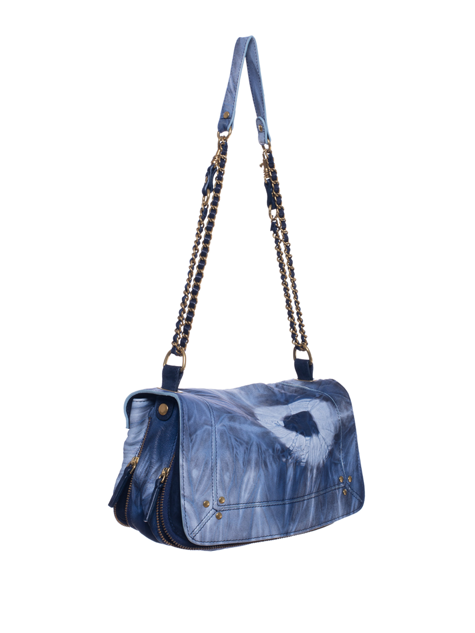 Lyst Jérôme Dreyfuss Bobi Tie Dye Shoulder Bag In Blue Gallery