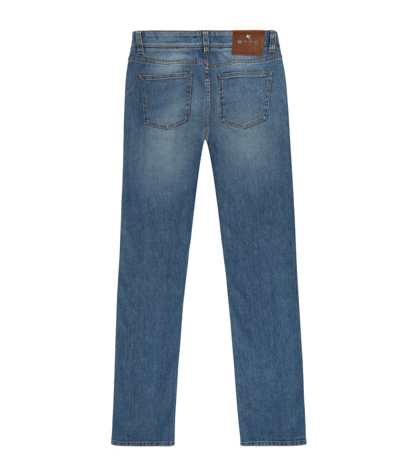 Etro Regular Fit Jeans in Blue for Men | Lyst
