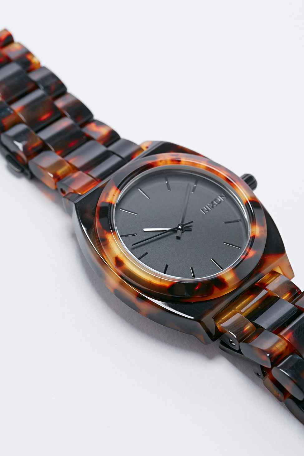 nixon tortoise shell watch