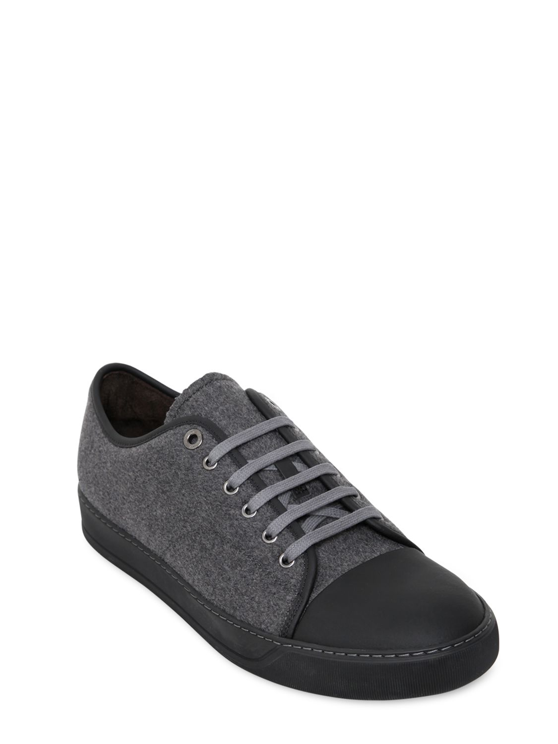 lanvin grey sneakers