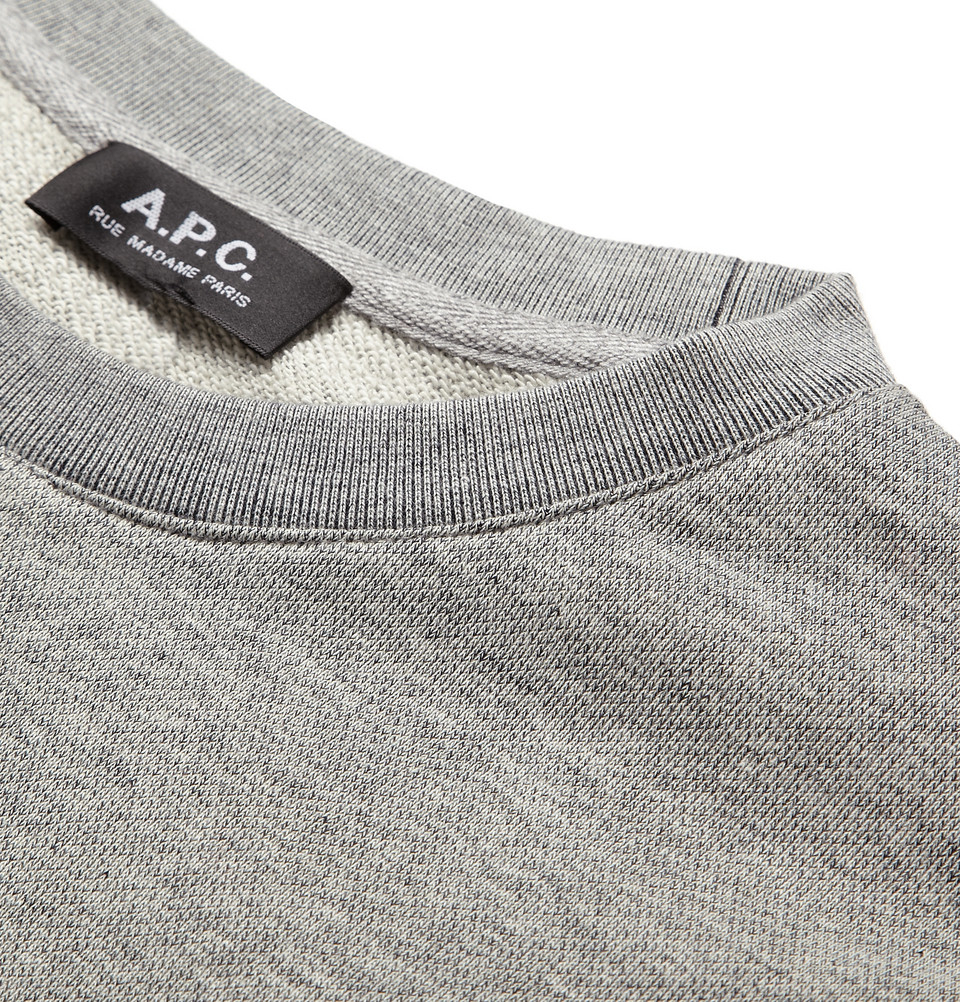 loopback cotton sweatshirt