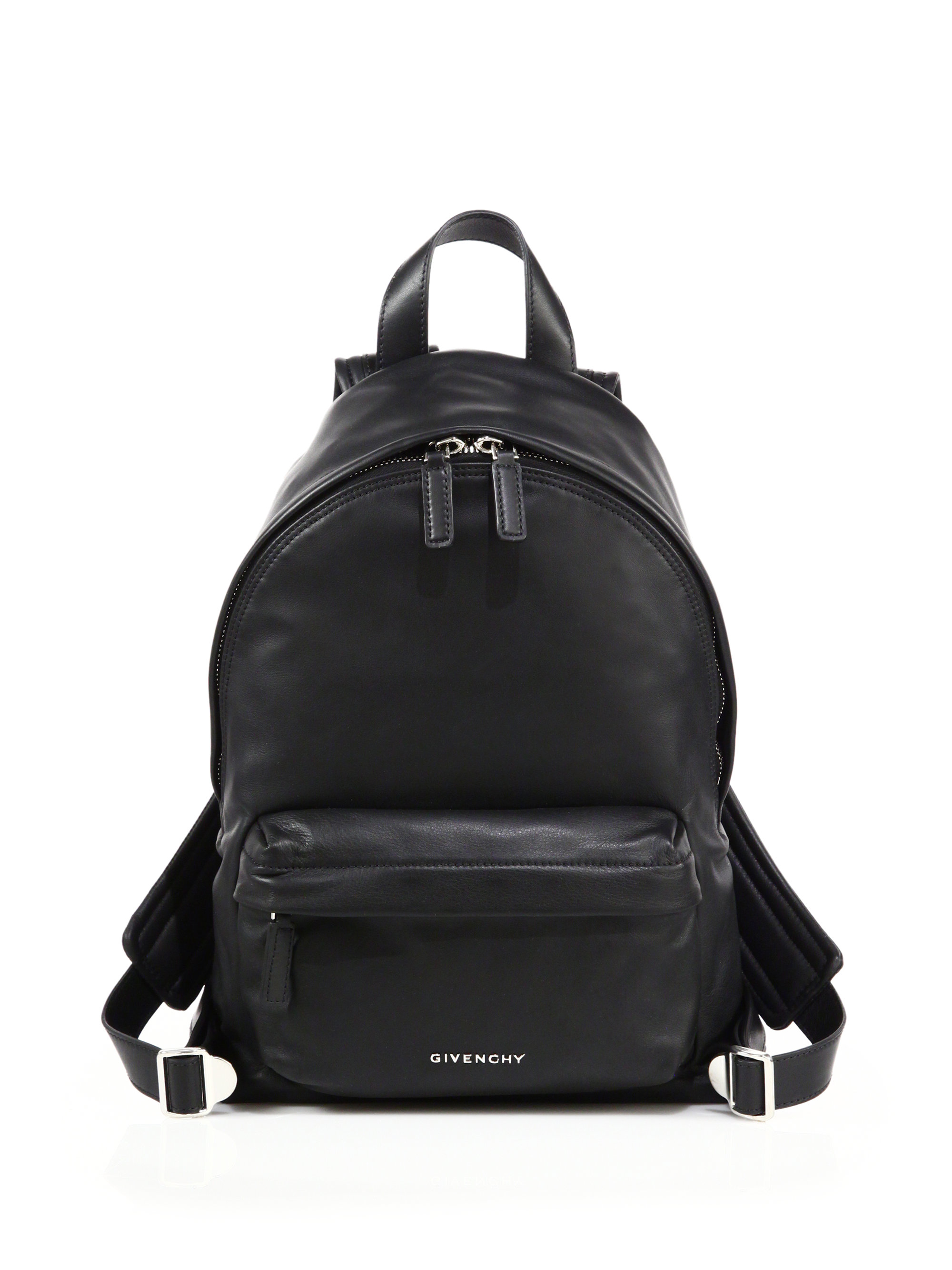 Givenchy Mini Leather Backpack in Black | Lyst