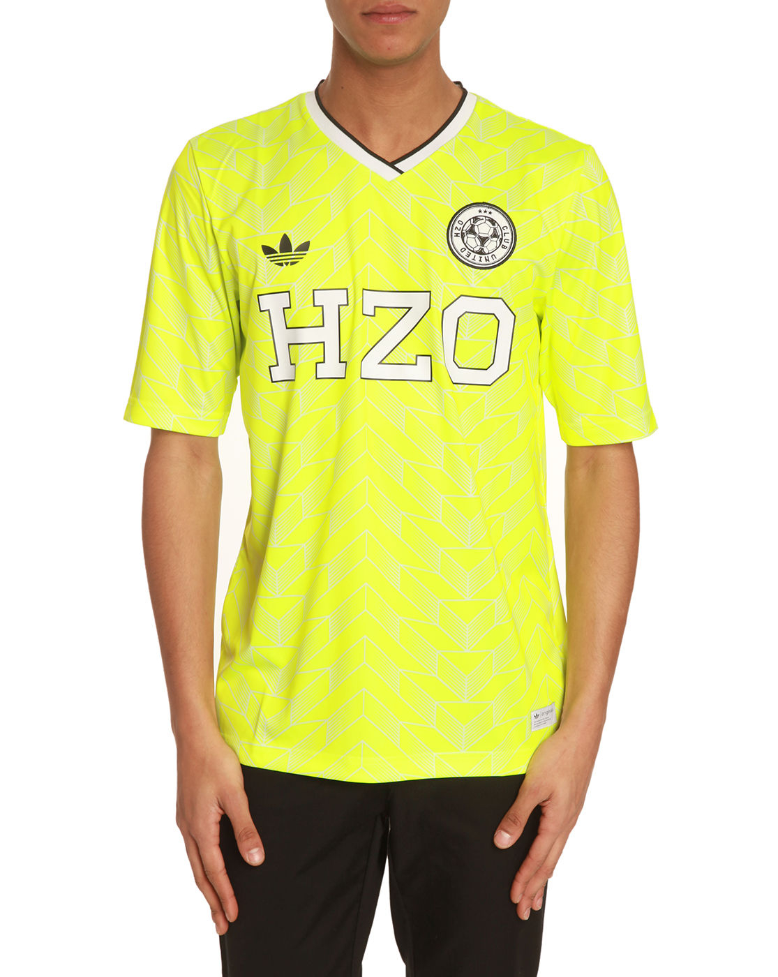Adidas Neon Football Jersey in Yellow for Men Lyst