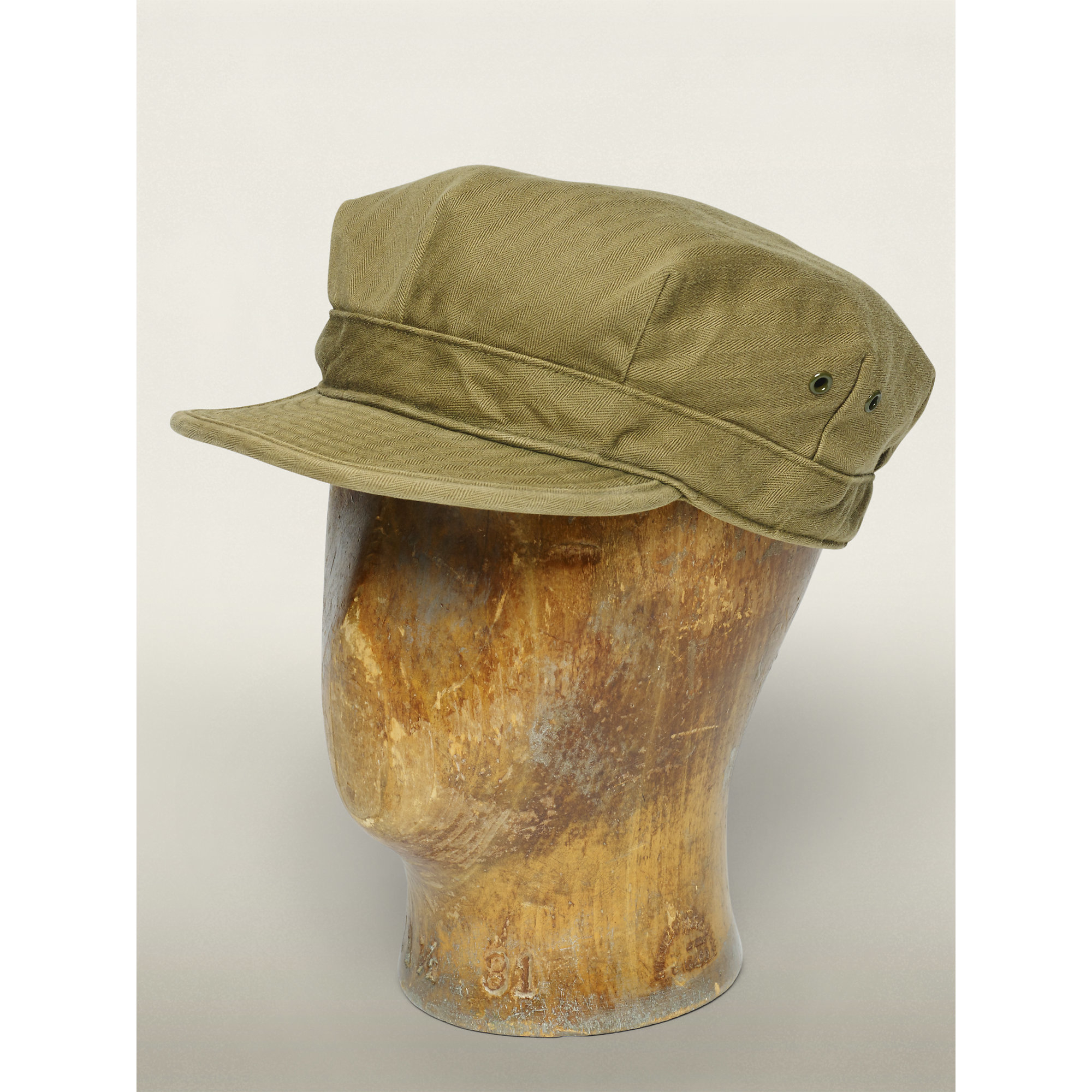 herringbone military cap