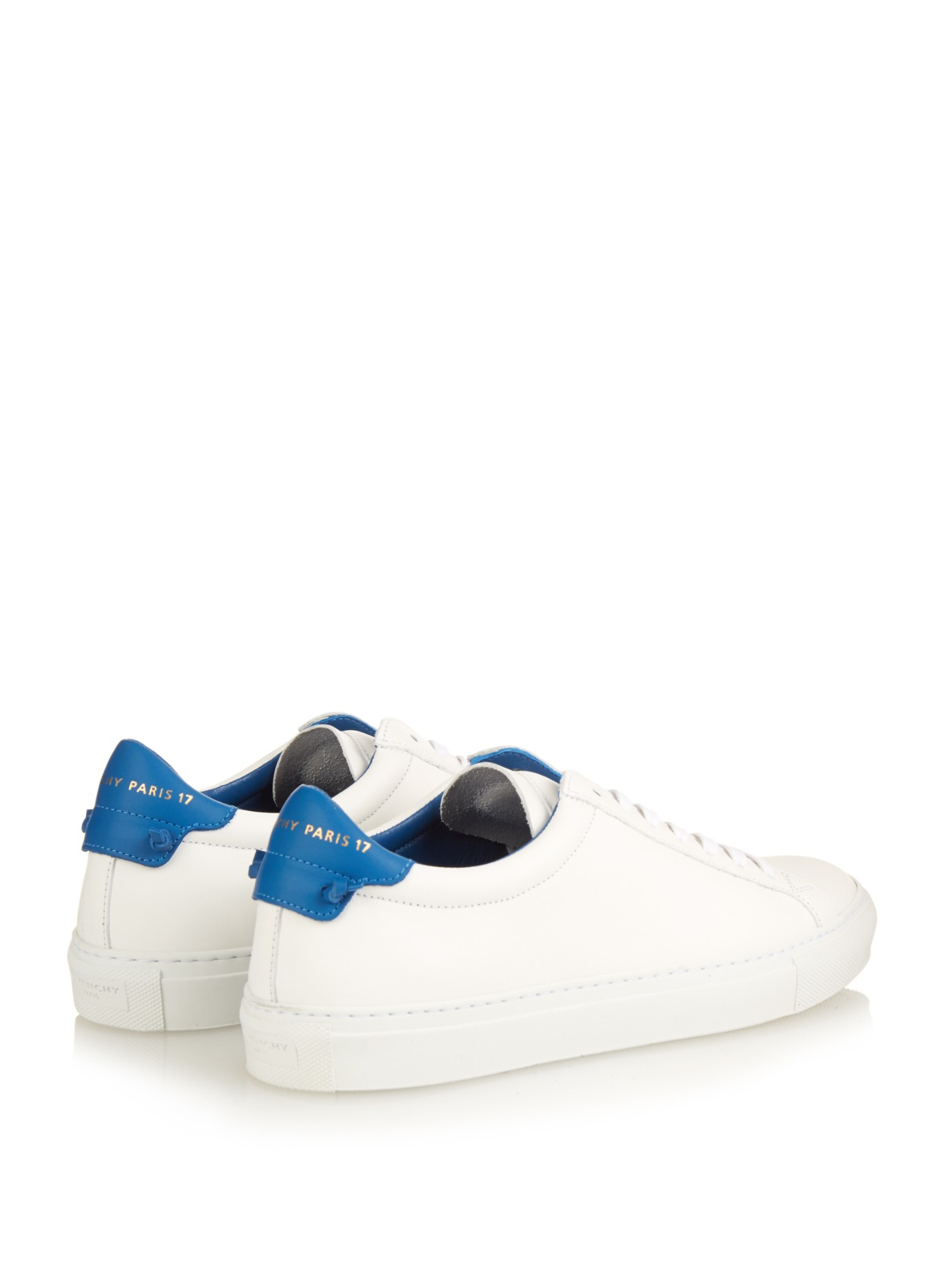 Givenchy Urban Street Low-top Leather Trainers in Blue | Lyst