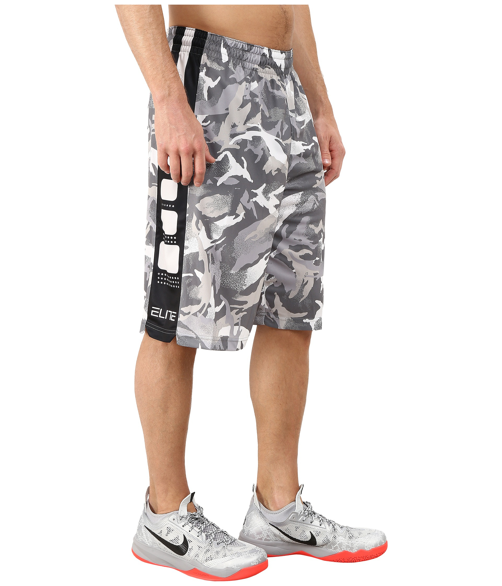 nike elite camo shorts