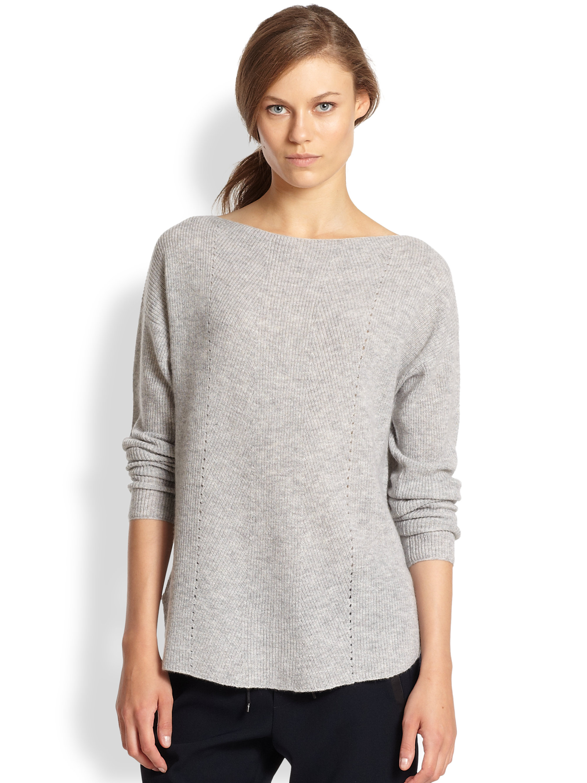 vince gray sweater