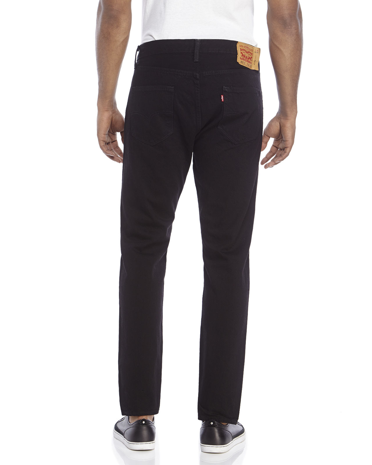 Lyst - Levi's Levi's 519 Super Skinny Jeans Rooftop Black Rinse in ...