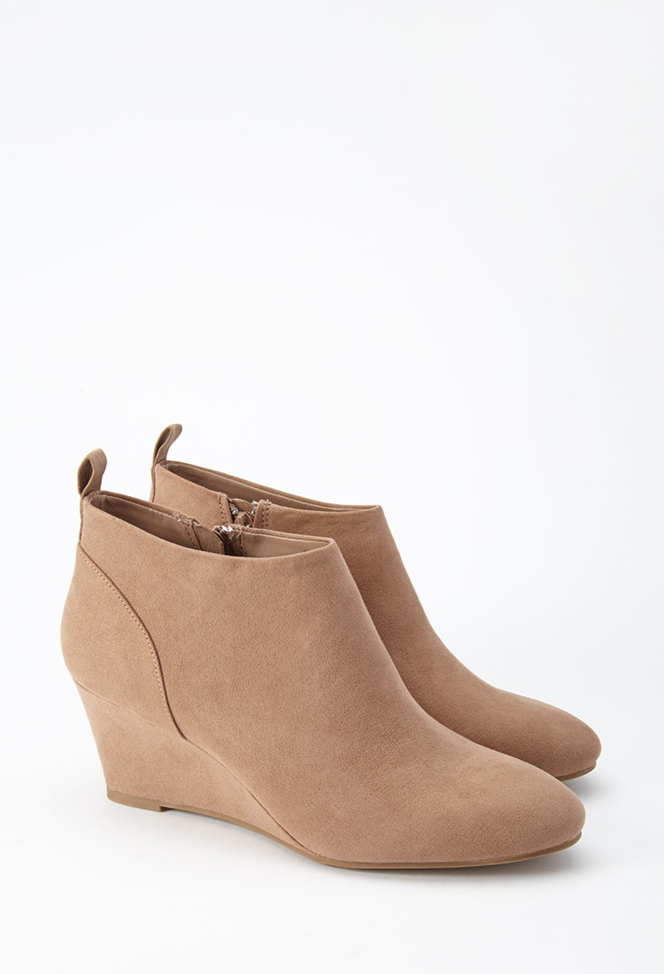 wedge booties forever 21