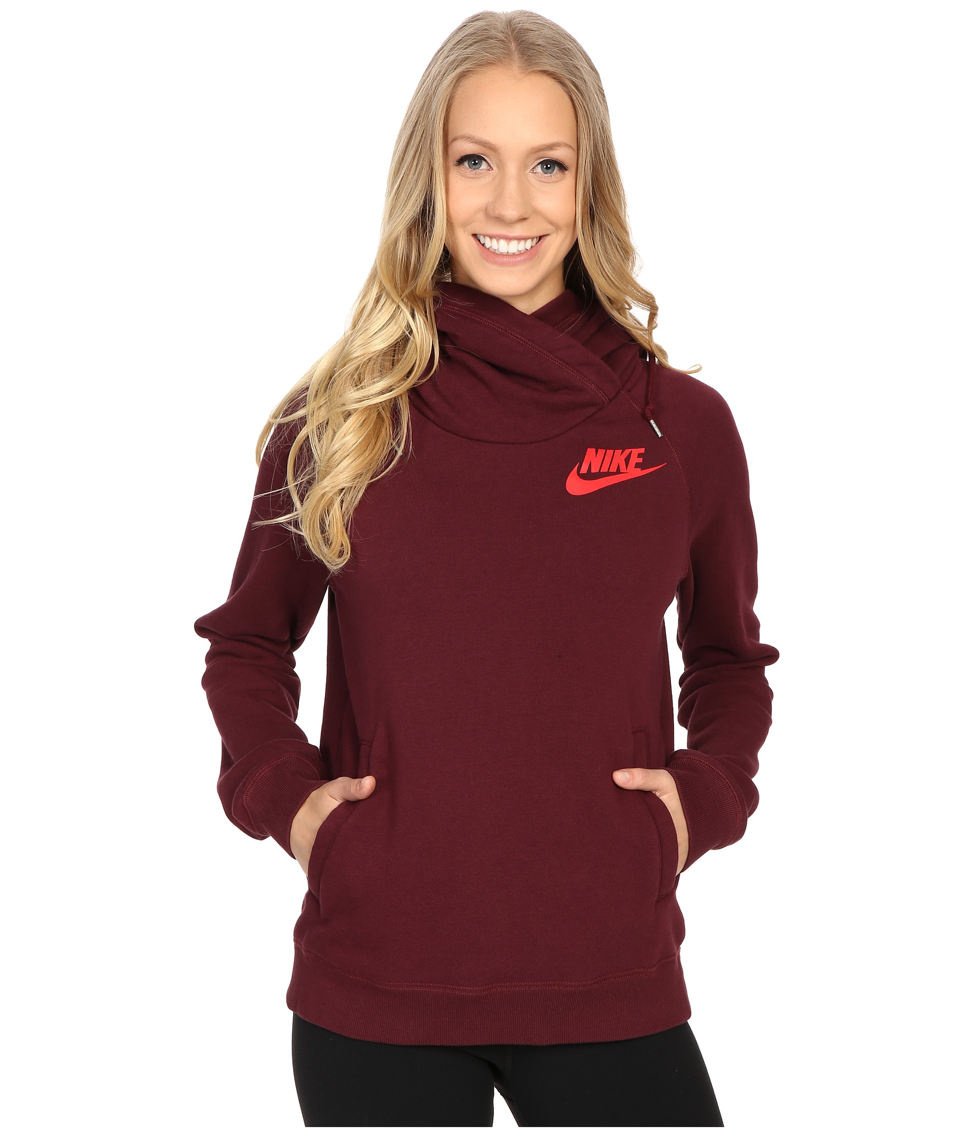 nike rally funnel neck sweatshirt
