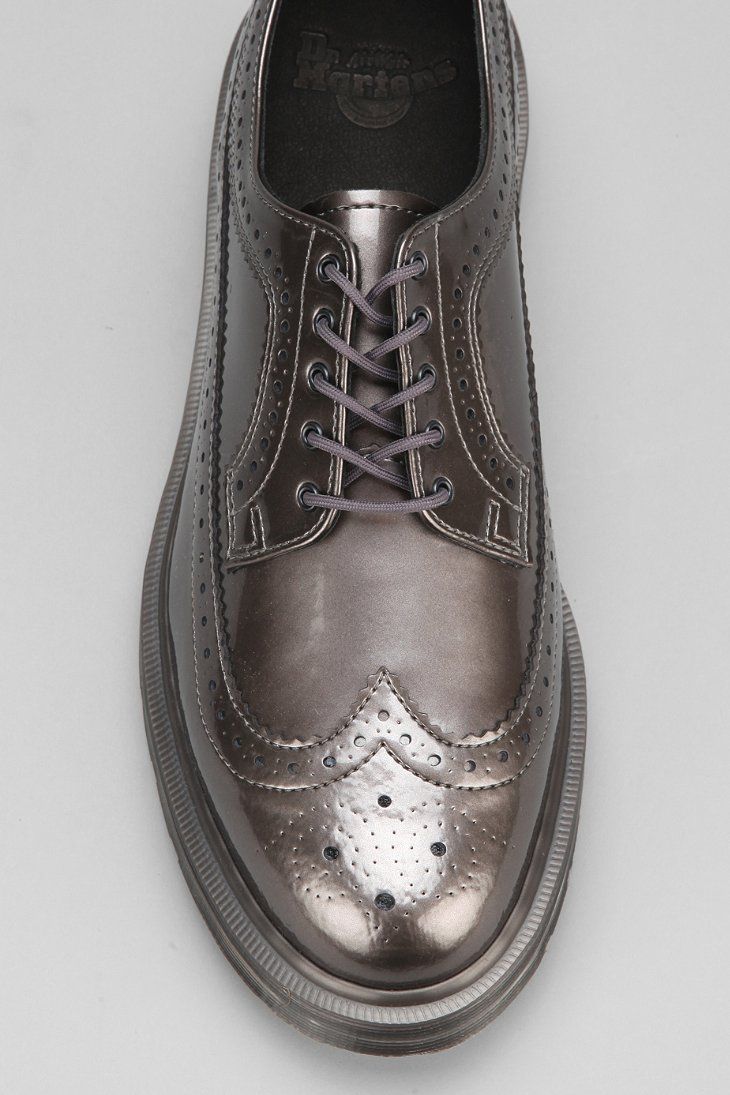 silver doc martens mens