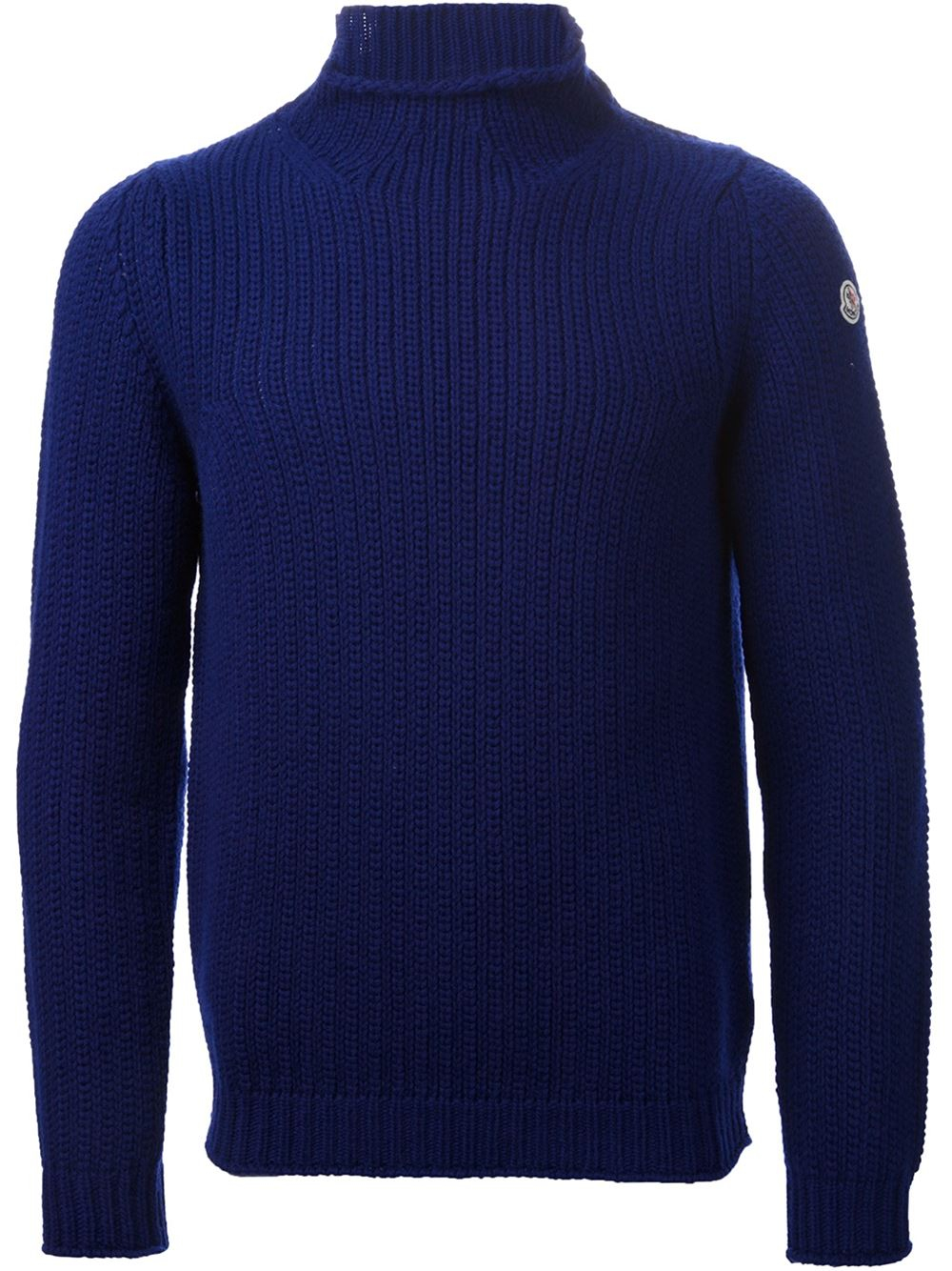 Moncler Turtle Neck Sweater in Blue for 