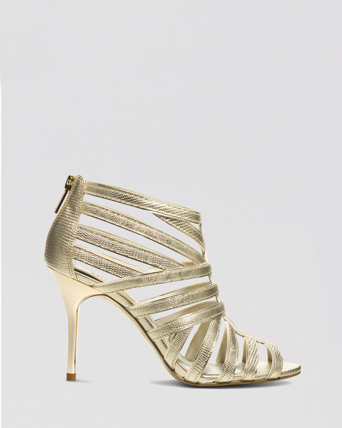 michael kors gold heels