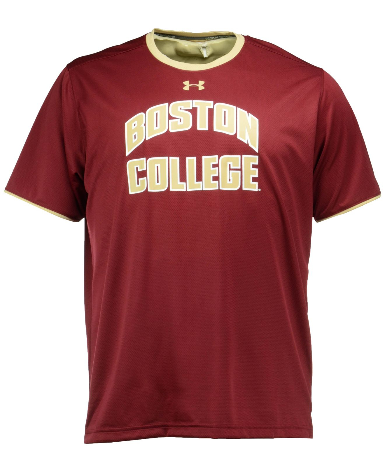 Under armour Men's Big And Tall Boston College Eagles Huddle T-shirt in ...