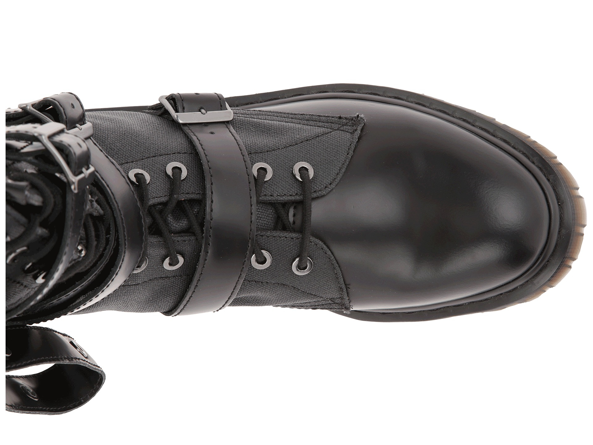 Dr. Martens Styrene Bondage Boot in Black - Lyst