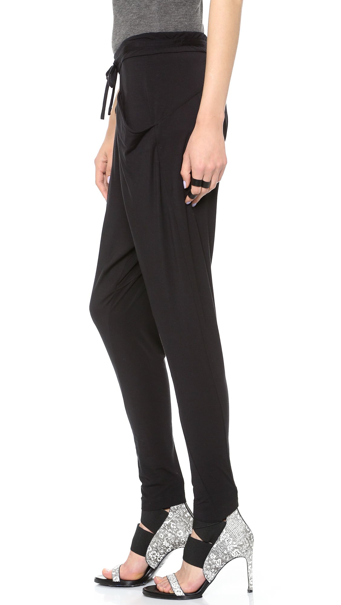 met art nudes group helmut lang bondage pants