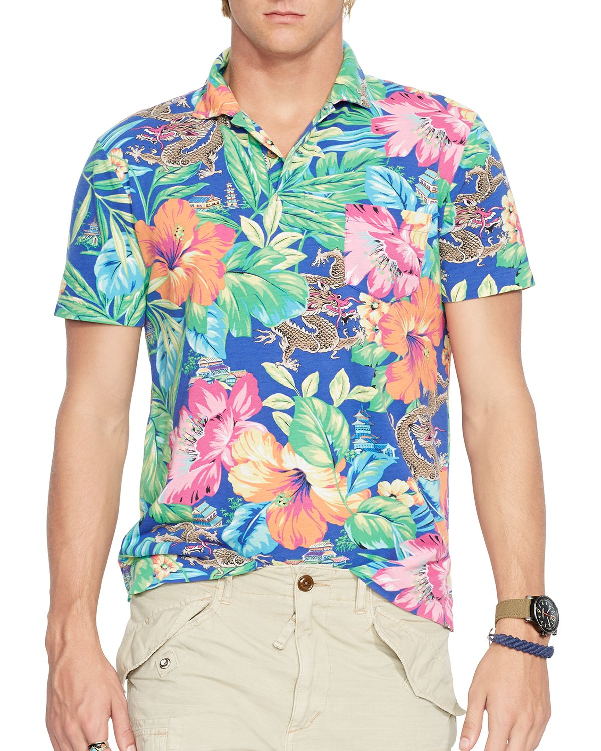 polo ralph lauren tropical shirt