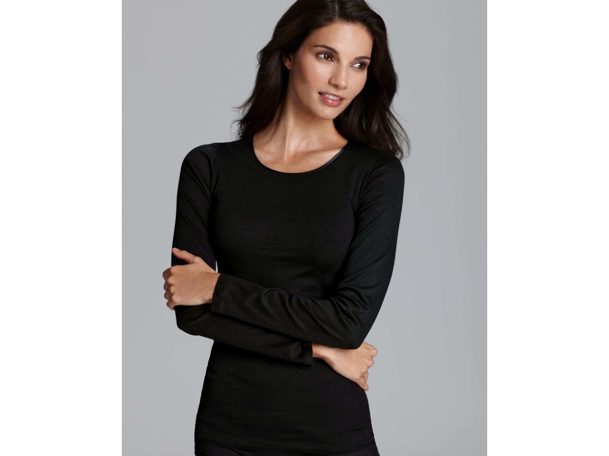 long sleeve seamless top