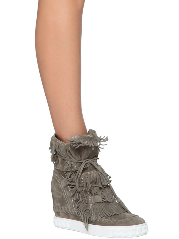 casadei wedge boots