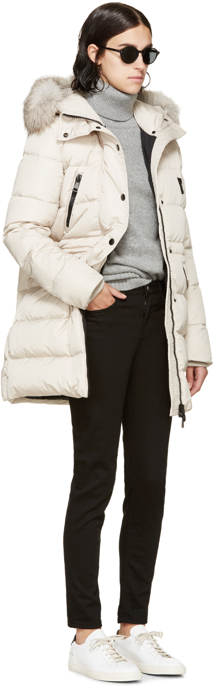 Moncler Down Jacket Beige Moncler Down Jacket Beige