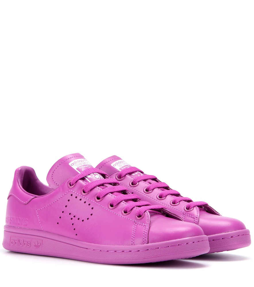 raf simons stan smith purple