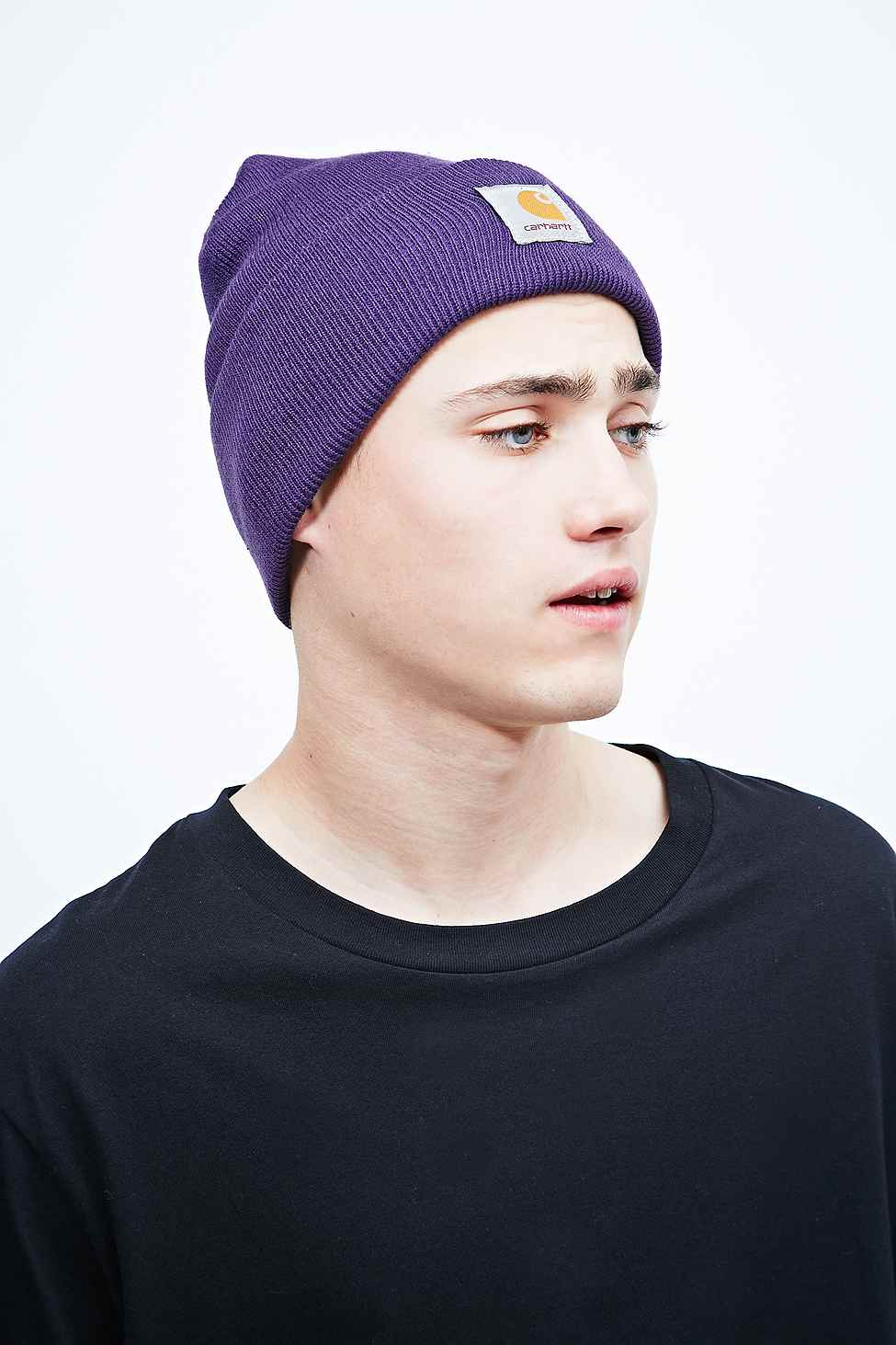 carhartt beanie purple