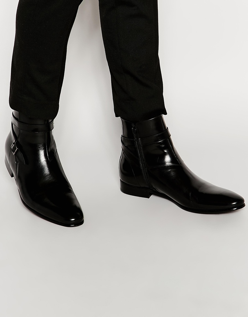 ALDO Pagliana Leather Jodhpur Boots in Black for Men - Lyst