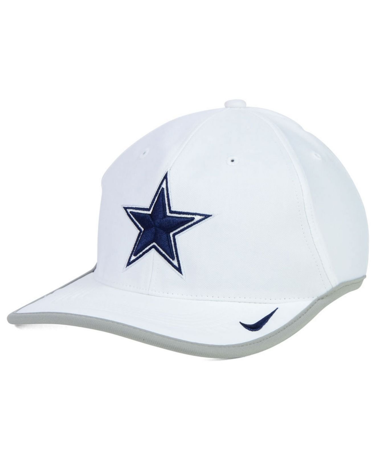 Nike Dallas Cowboys Legacy 91 Dri-fit Cap in White