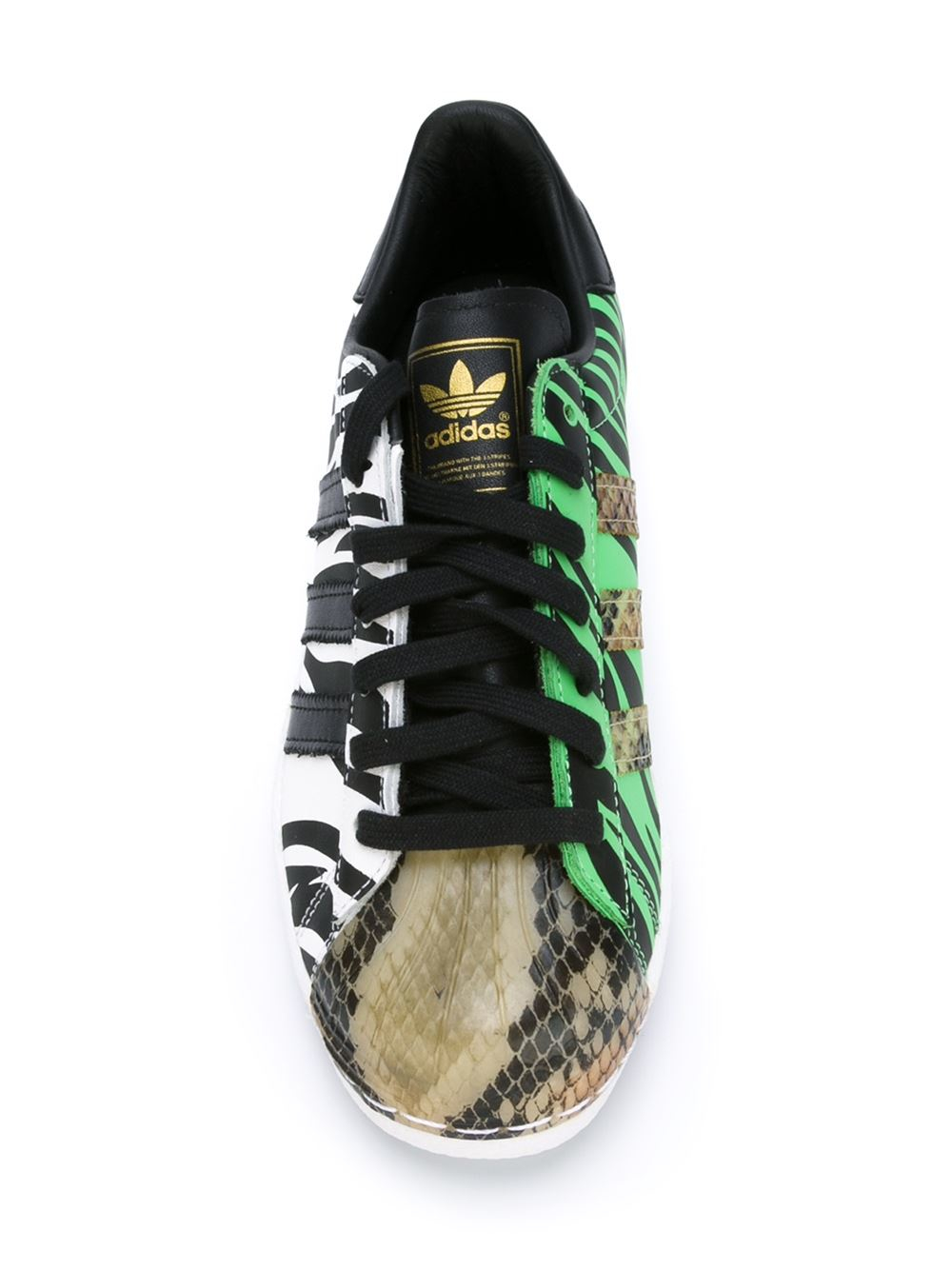 adidas Originals Superstar Oddity Zebra Low-Top Sneakers in Black for Men -  Lyst