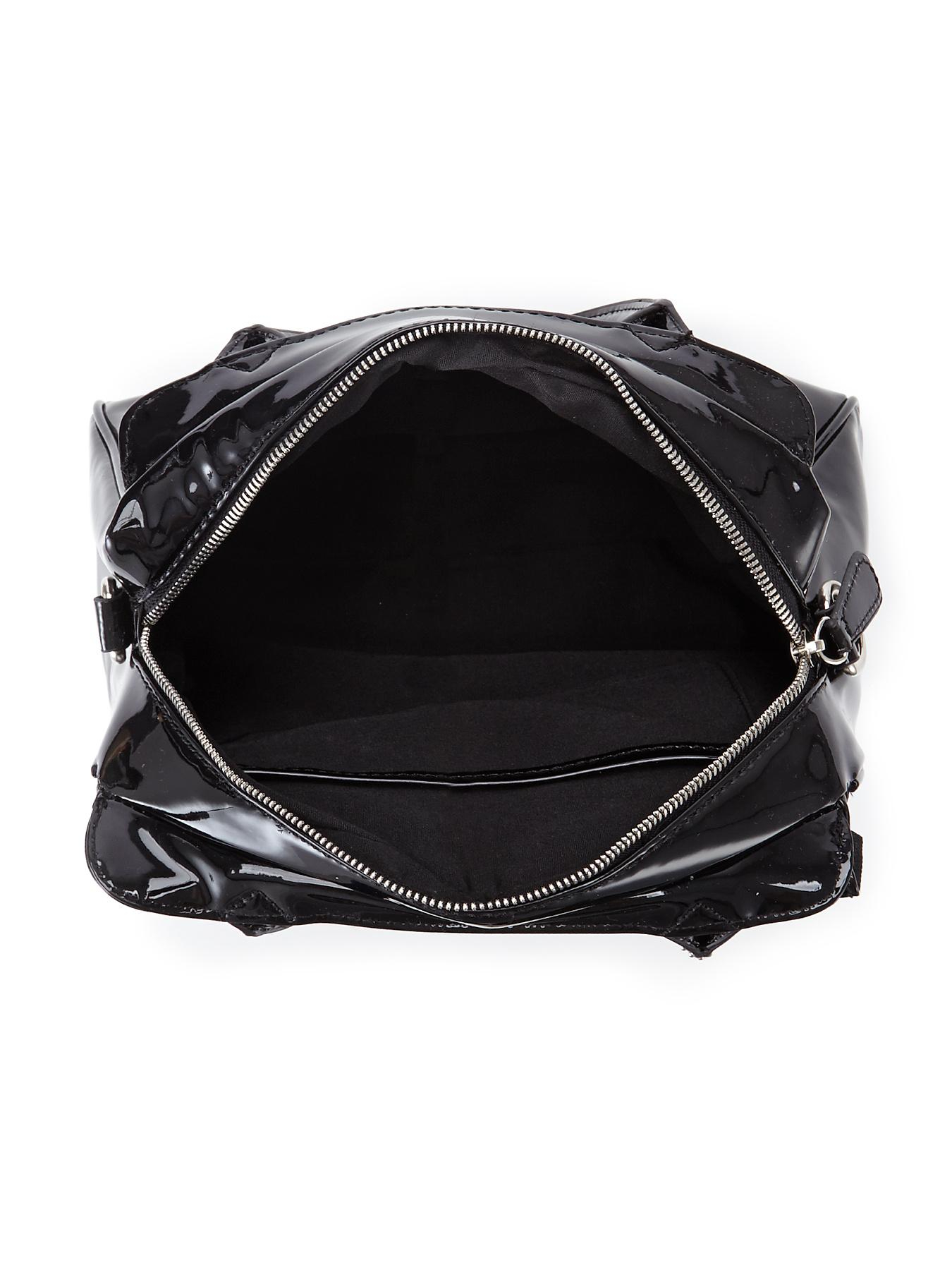 Clarks Patent Shoulder Bag in Black Lyst